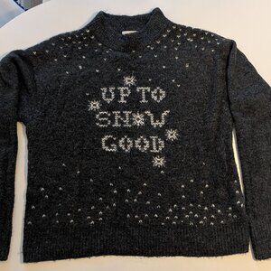 H&M Up to Snow Good Holiday Sweater